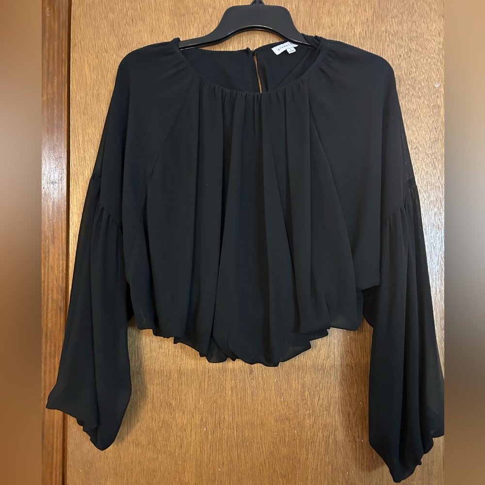 Stylish black blouse
